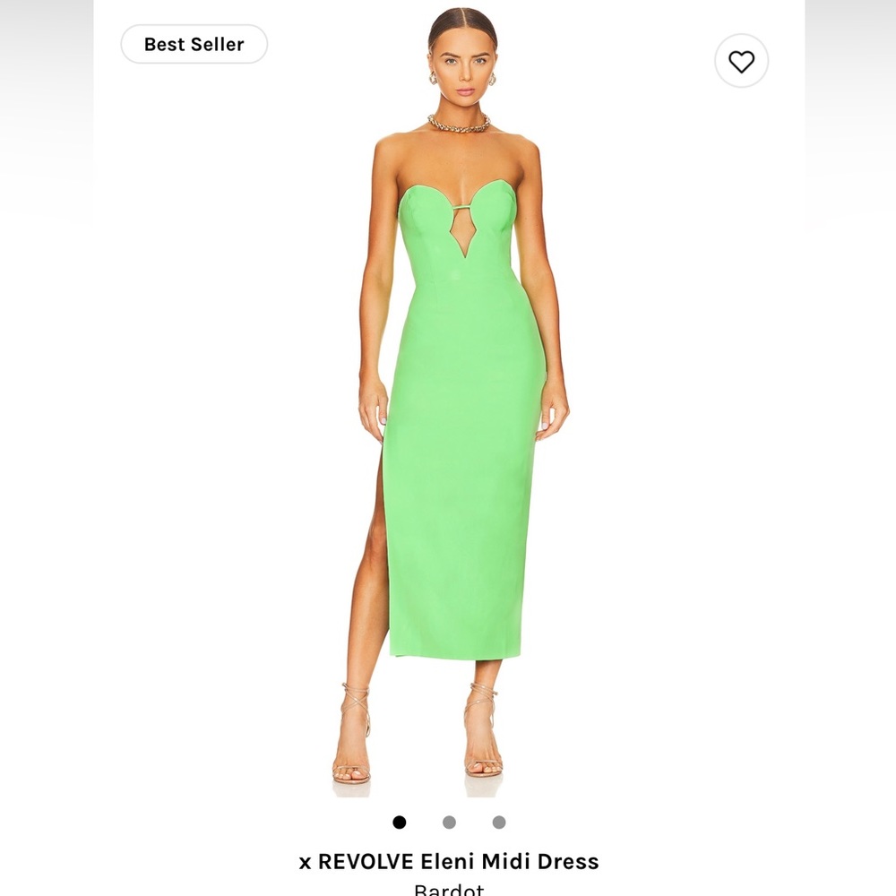 Bardot midi dress